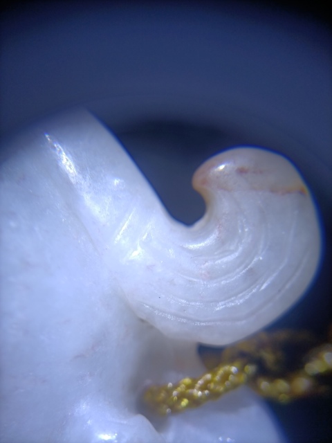 古玩玉器青海玉仿“馬上封侯”擺件拍賣，當前價格380元