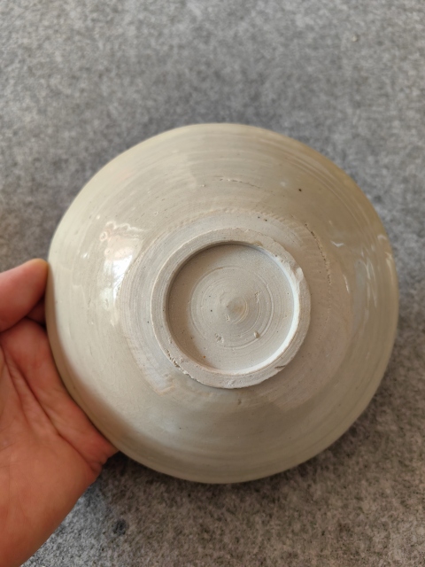 古玩陶瓷青白釉梅花出筋斗笠碗拍賣(mài),當(dāng)前價(jià)格1600元
