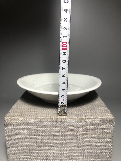 古玩陶瓷精品邢窯五代白釉盤拍賣，當前價格12888元