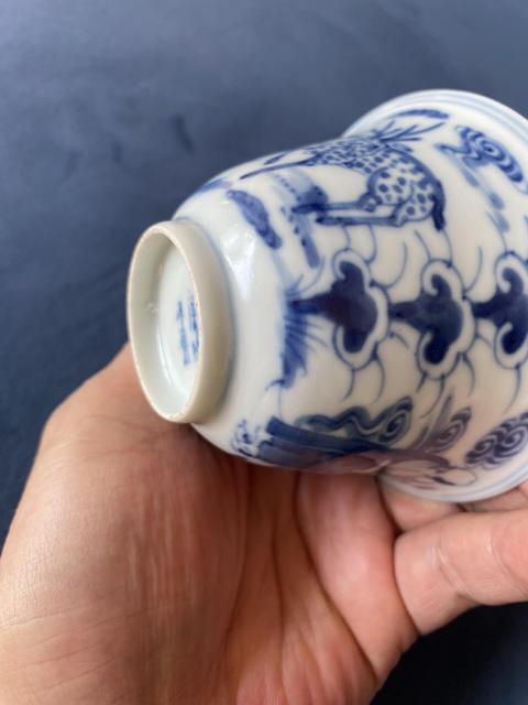 古玩陶瓷青花福祿壽紋杯拍賣,當(dāng)前價(jià)格2600元