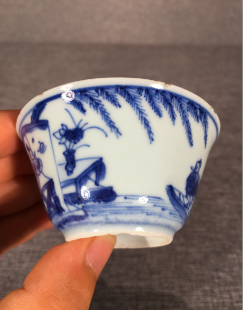 古玩陶瓷【康熙·一品杯,青花獨步清王朝的時代!】拍賣,當前價格1288元