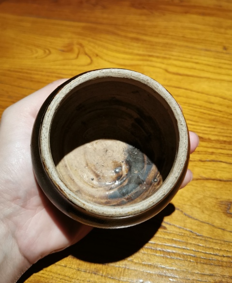 古玩陶瓷元.黑釉茶入拍賣,當前價格2600元