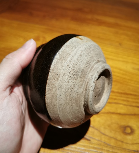 古玩陶瓷元.黑釉茶入拍賣,當前價格2600元