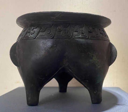 古玩銅器宋代鬲式爐（僅供交流）拍賣，當(dāng)前價(jià)格153800元