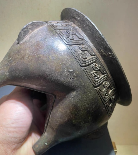 古玩銅器宋代鬲式爐（僅供交流）拍賣，當(dāng)前價(jià)格153800元