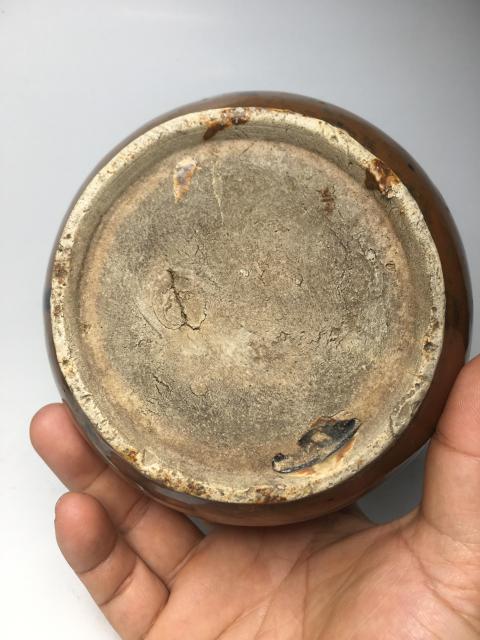 古玩陶瓷精品窯變兔毫釉罐拍賣，當(dāng)前價格0元