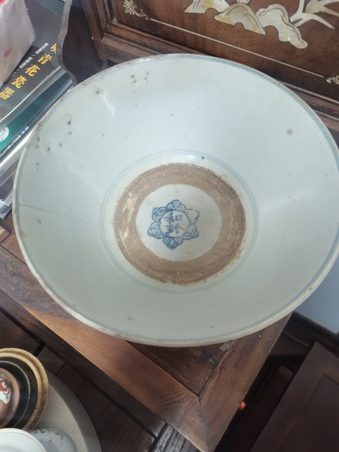 古玩陶瓷青花壽字紋大碗拍賣,當(dāng)前價(jià)格2222元