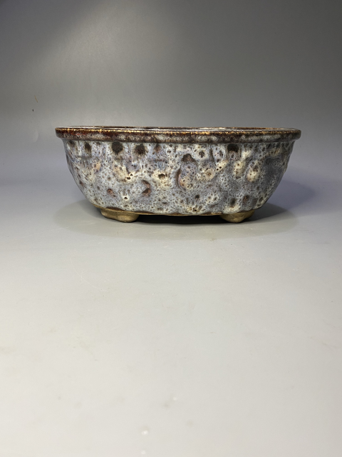古玩陶瓷鈞釉花盆拍賣,當前價格700元