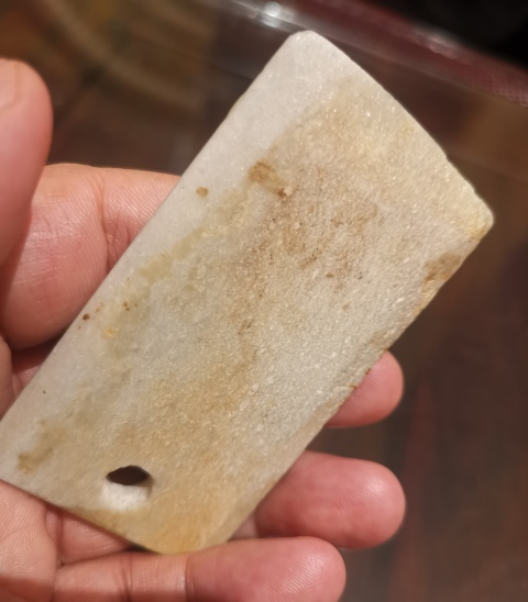 古玩玉器地方玉錛拍賣,當前價格500元
