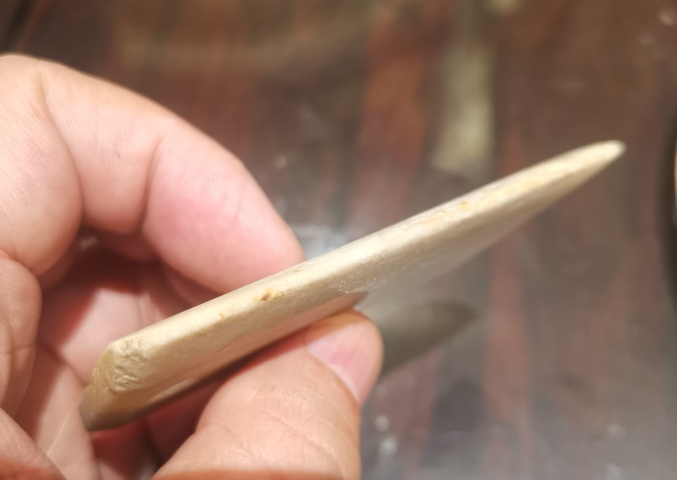古玩玉器地方玉錛拍賣,當前價格500元