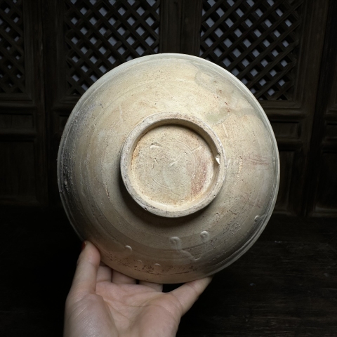 古玩陶瓷元代紅綠彩文字斗笠碗拍賣,當(dāng)前價(jià)格15888元