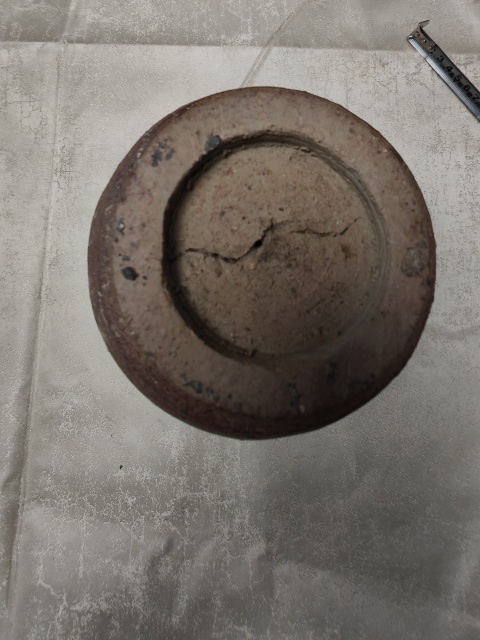 古玩陶瓷元代.醬釉盤龍紋罐拍賣，當前價格5900元