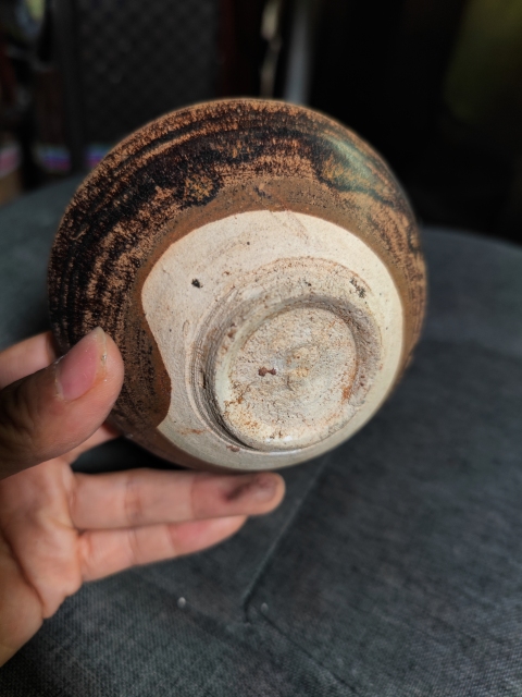 古玩陶瓷南宋 吉州窯窯變釉茶盞拍賣,當前價格399元