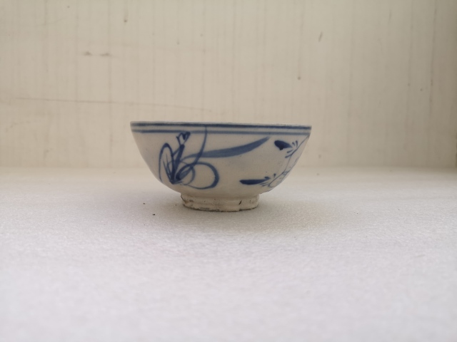 古玩陶瓷磁州窯青花碗拍賣,當前價格750元