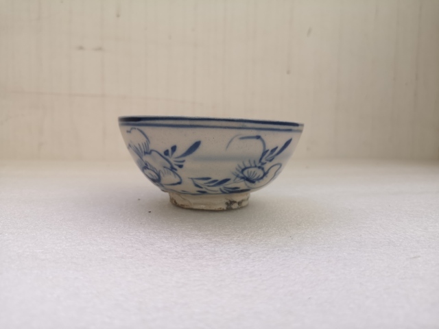 古玩陶瓷磁州窯青花碗拍賣,當前價格750元