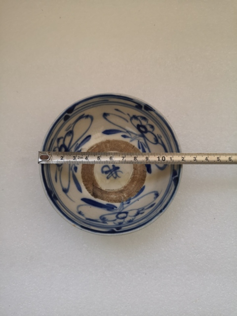 古玩陶瓷磁州窯青花碗拍賣,當前價格750元