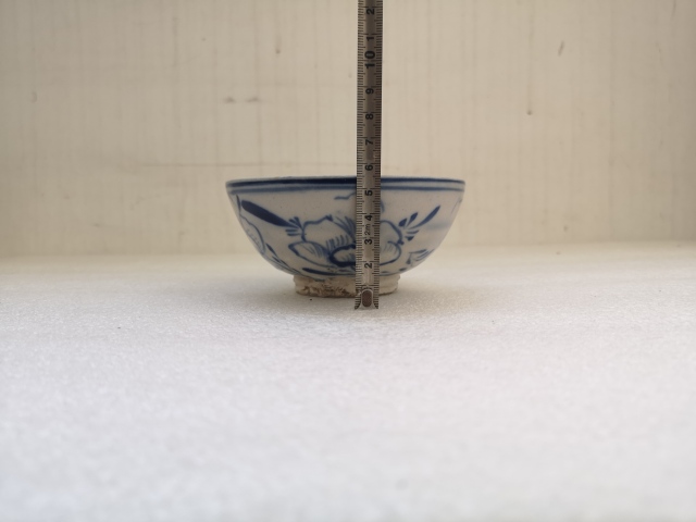 古玩陶瓷磁州窯青花碗拍賣,當前價格750元