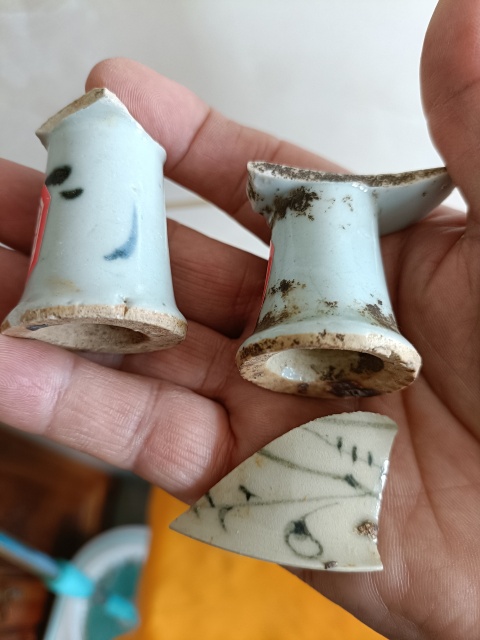 古玩陶瓷元青花瓷片標本拍賣,當前價格999元