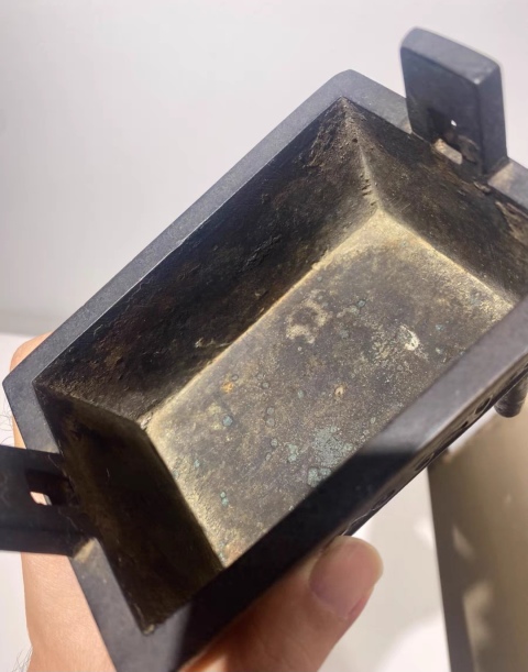 古玩銅器清中期爐子拍賣，當前價格58600元