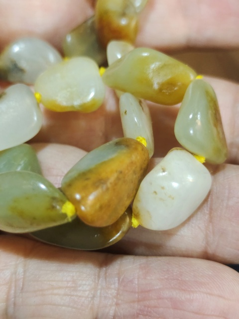 古玩玉器和田玉籽料項鏈拍賣，當前價格2600元