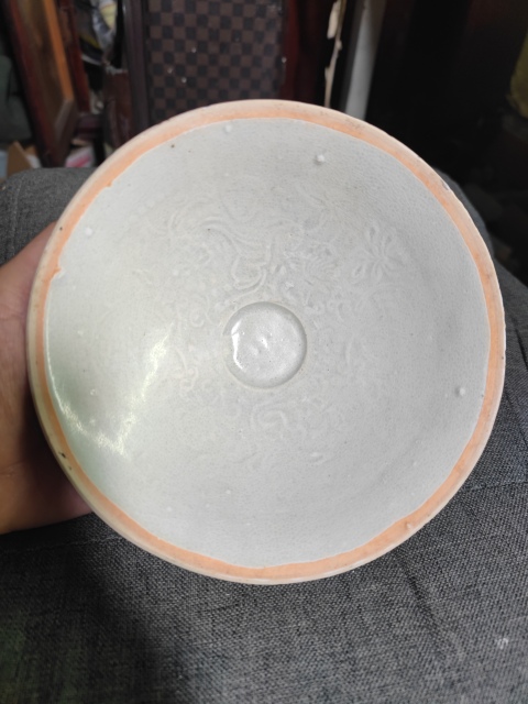古玩陶瓷宋代?影青釉娃娃碗拍賣,當前價格299元