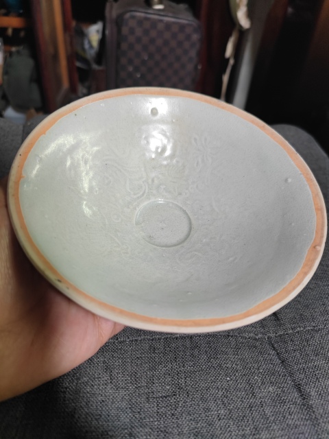 古玩陶瓷宋代?影青釉娃娃碗拍賣,當前價格299元