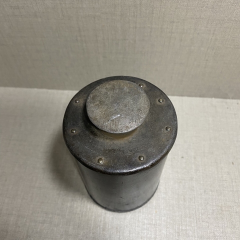 古玩雜項黃花梨包錫茶葉罐拍賣，當前價格2580元