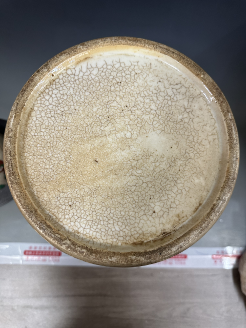 古玩陶瓷一對(duì)哥釉五彩刀馬人物戰(zhàn)將紋將軍罐拍賣,當(dāng)前價(jià)格16500元