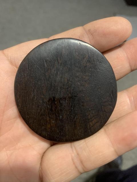 古玩陶瓷清代青花龍紋瓷片掛件拍賣，當前價格398元