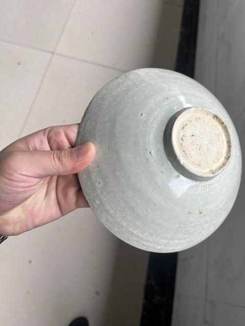古玩陶瓷宋.影青釉云氣紋斗笠碗拍賣,當前價格2980元