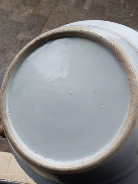 古玩陶瓷清代麒麟粉彩盆拍賣，當(dāng)前價(jià)格12000元