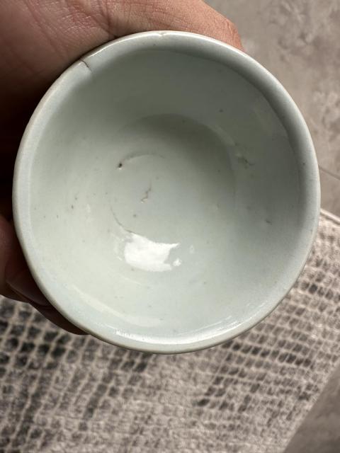 古玩陶瓷青花三多紋茶杯拍賣(mài)，當(dāng)前價(jià)格2000元