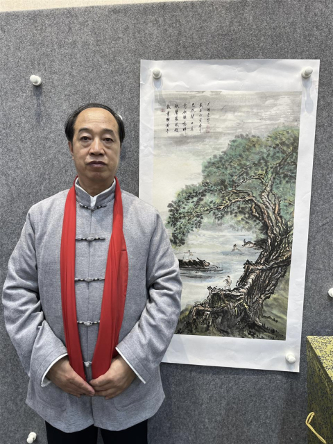 李明志老師早年精品《歌聲振林樾》拍賣，當前價格1988元