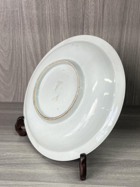 古玩陶瓷清代 五彩人物紋盤拍賣，當(dāng)前價格560元