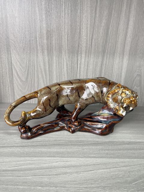 古玩陶瓷窯變釉 猛虎拍賣,當前價格320元