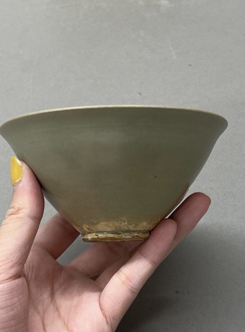 古玩陶瓷宋·青釉斗笠盞拍賣，當前價格20000元