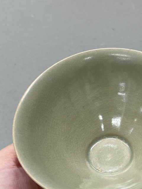 古玩陶瓷宋·青釉斗笠盞拍賣，當前價格20000元