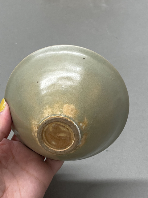 古玩陶瓷宋·青釉斗笠盞拍賣，當前價格20000元