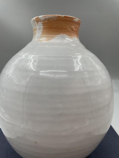 古玩陶瓷明代白釉罐拍賣,當前價格600元