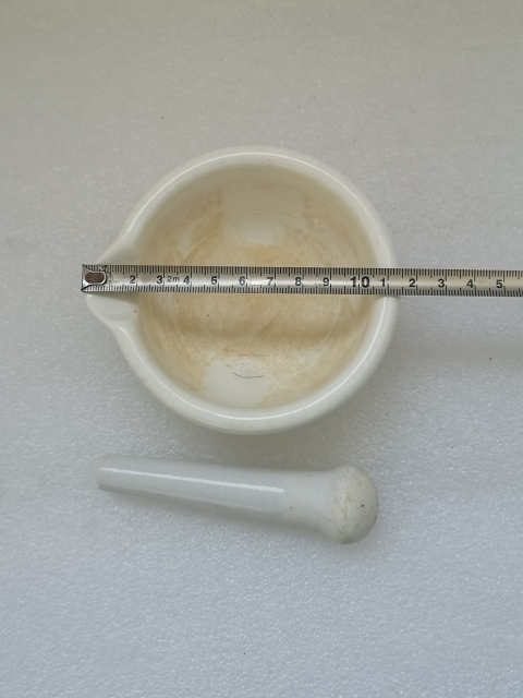古玩陶瓷白釉擂缽（研缽）拍賣，當前價格450元