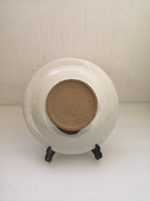 古玩陶瓷魚藻紋青花盤拍賣，當前價格450元