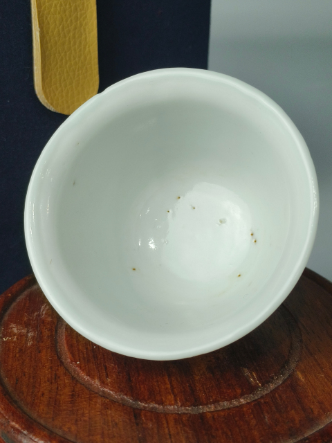 古玩陶瓷(新年放漏中)清中期-青花四駿圖-酒杯拍賣,當(dāng)前價格1744元