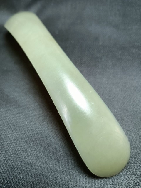 古玩玉器【已保真】清.和田玉團壽紋發簪拍賣,當前價格4980元