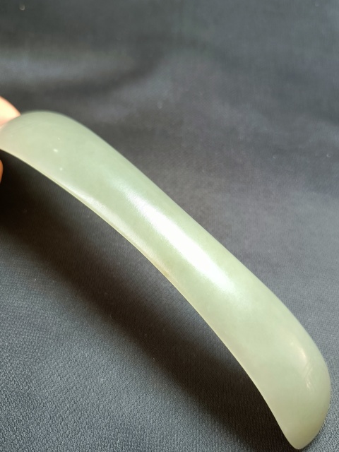 古玩玉器【已保真】清.和田玉團壽紋發簪拍賣,當前價格4980元