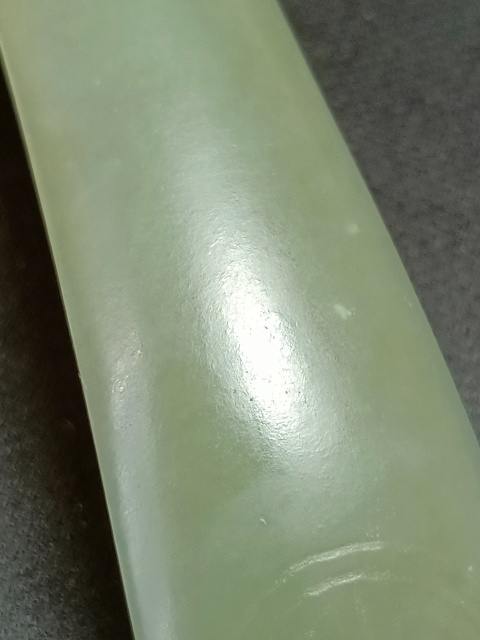 古玩玉器【已保真】清.和田玉團壽紋發簪拍賣,當前價格4980元