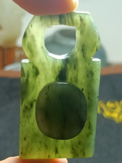 古玩玉器清代和田玉雕“帶扣”拍賣,當(dāng)前價(jià)格3800元