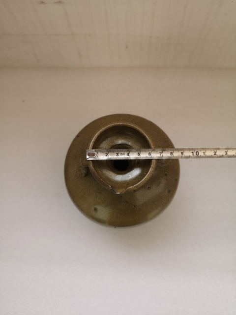 古玩陶瓷磁州窯茶葉末釉雙系流口壺拍賣,當前價格680元