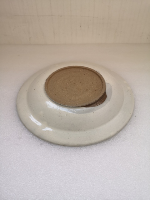 古玩陶瓷魚藻紋青花盤拍賣，當前價格450元