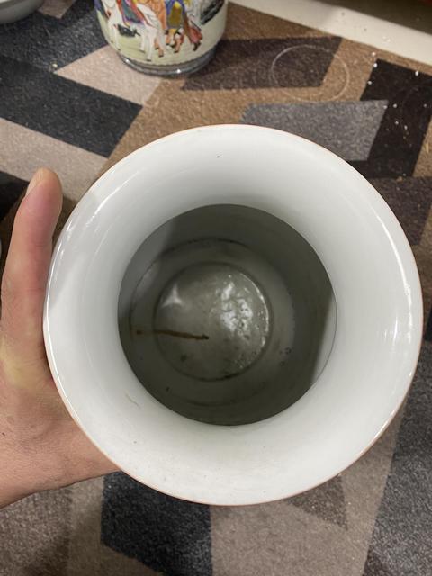 古玩陶瓷人物紋粉彩瓶拍賣，當前價格25000元