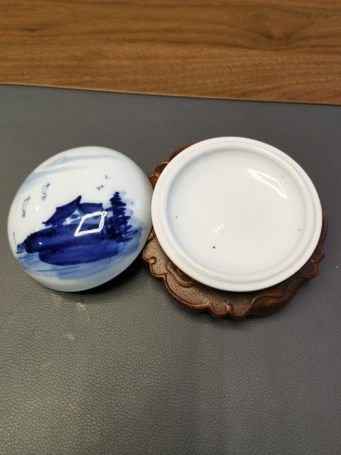 古玩陶瓷清中期五福捧壽大盤拍賣，當前價格888元